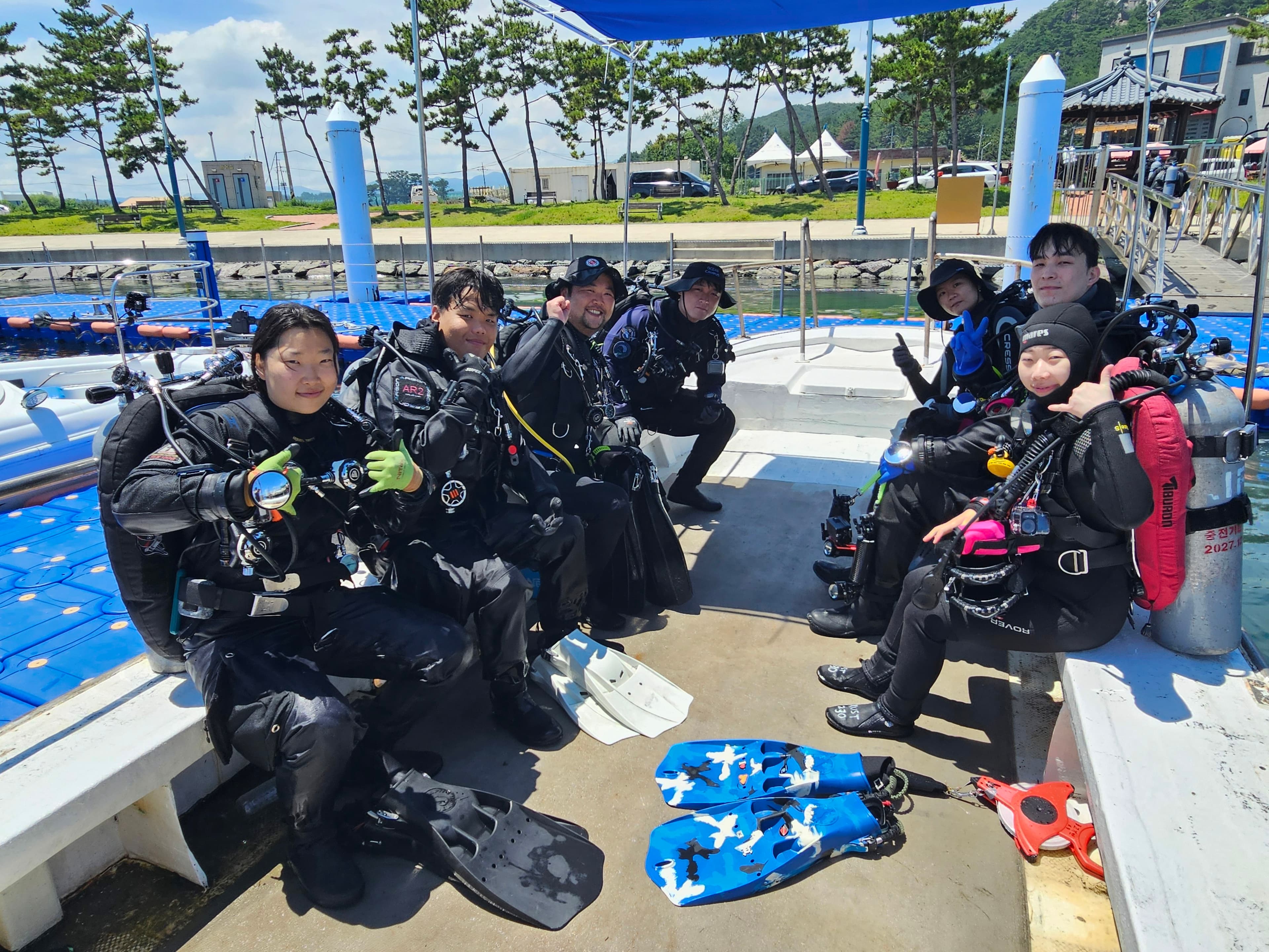 생명을 세는 다이버들 - 물고기반의 7월 보고서